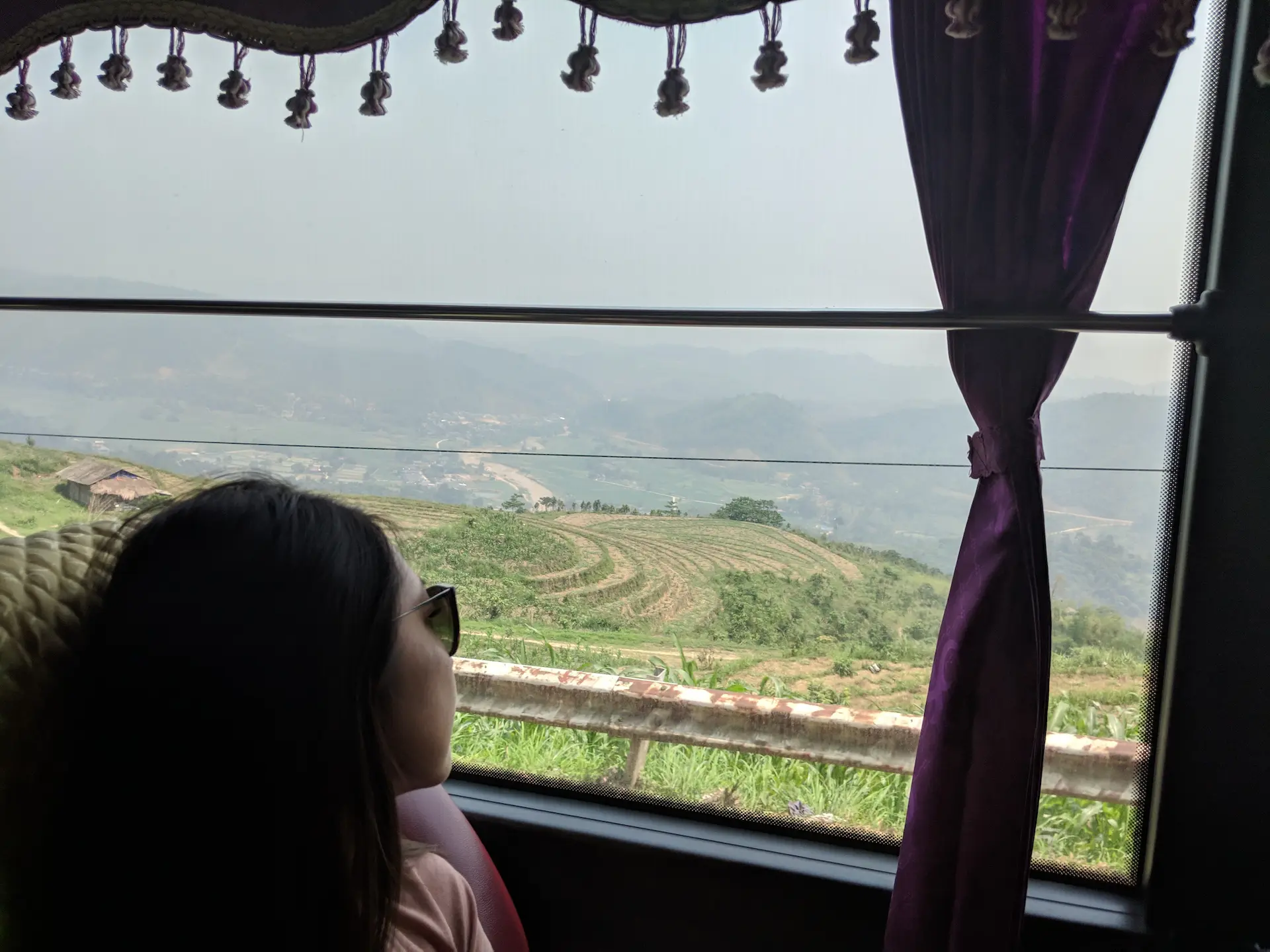 On the bus, Sapa, Vietnam.